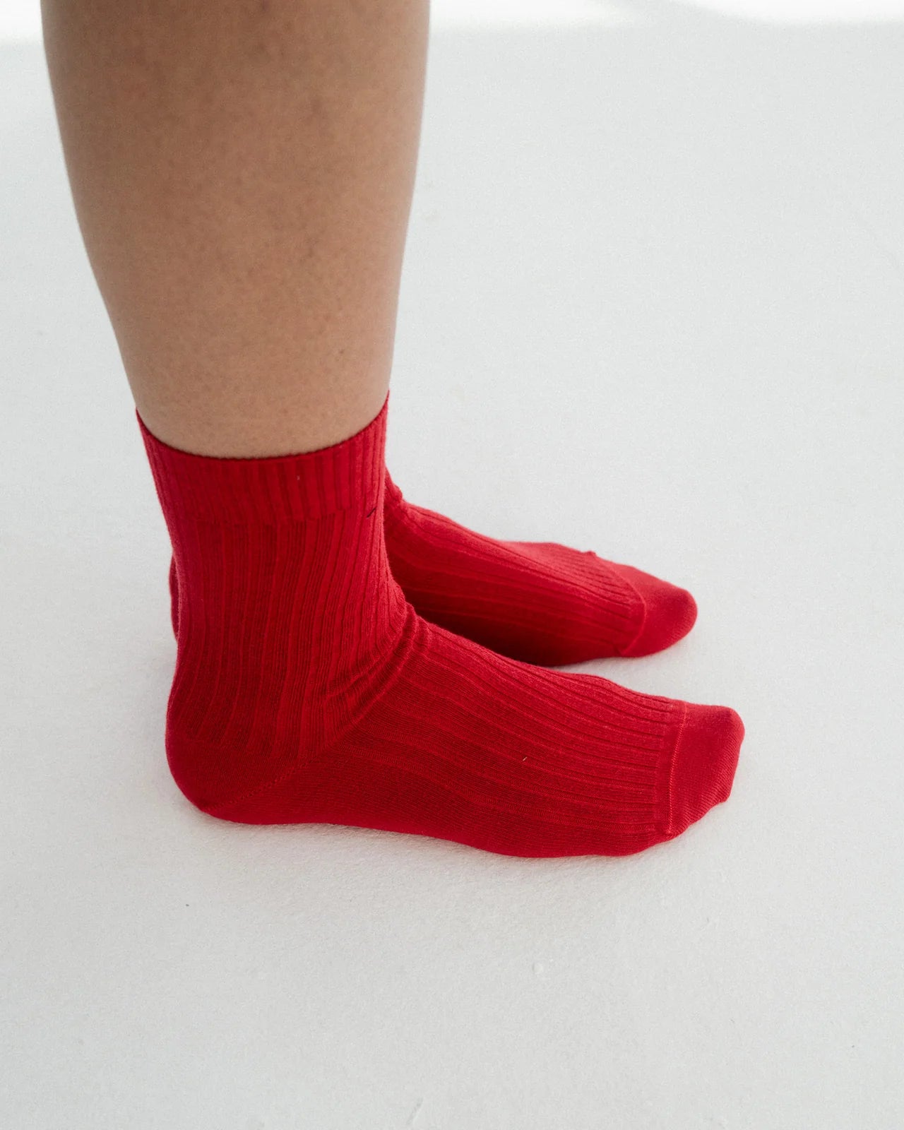 Rib Ankle Socks